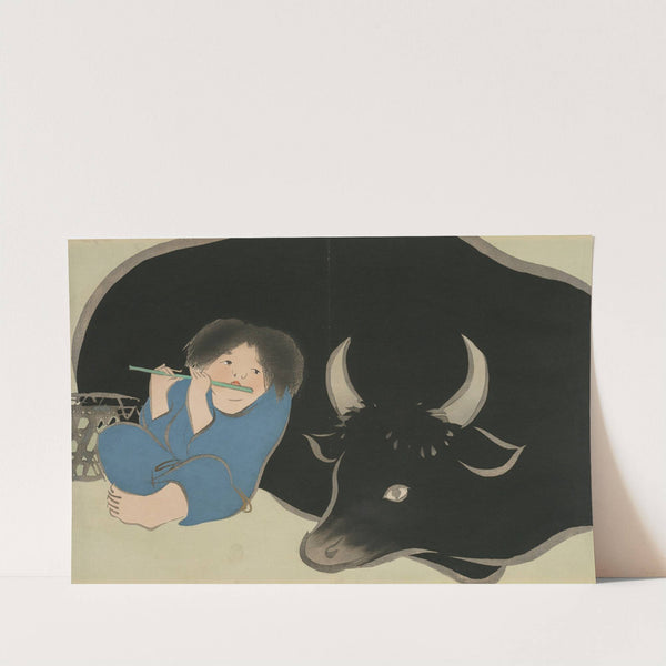Oxherd (Bokudo) (1909-1910) by Kamisaka Sekka