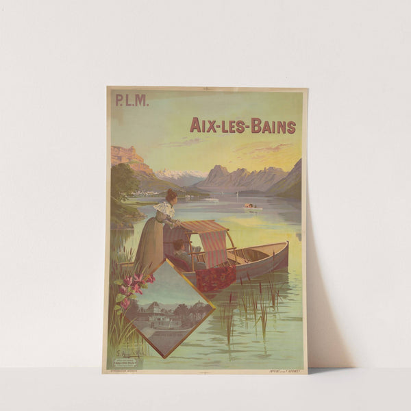 P. L. M. Aix les Bains (1897) by Frederic Hugo d’ Alési