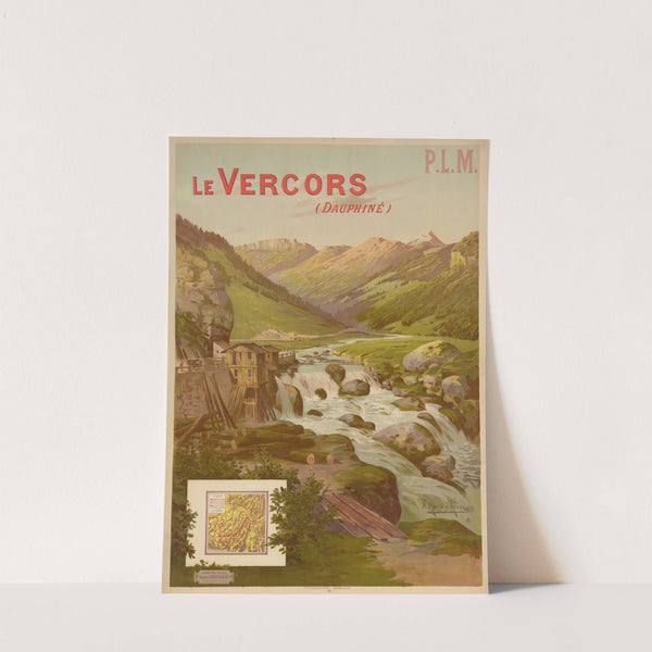 P.L.M. Le Vercors (Dauphiné) (1898) by Frederic Hugo d’ Alési