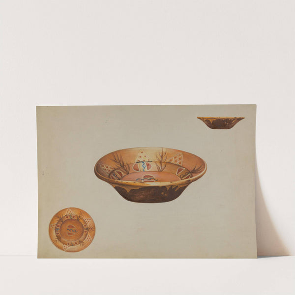 Pa. German Bowl by Anna Aloisi