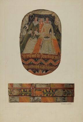 Pa. German Bride’s Box