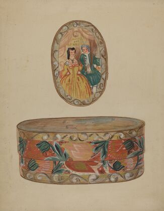 Pa. German Bride’s Box