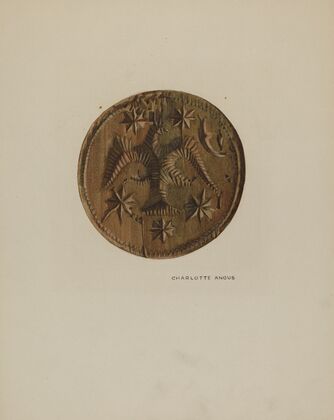 Pa. German Butter Mold