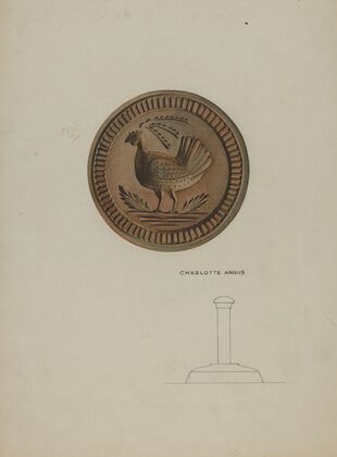 Pa. German Butter Mold