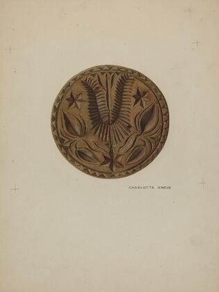Pa. German Butter Mold