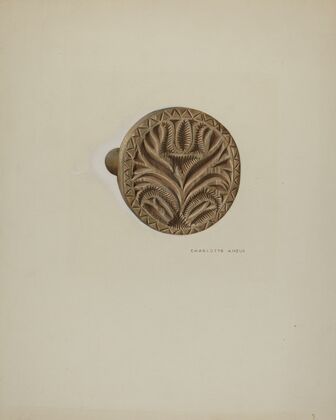 Pa. German Butter Mold
