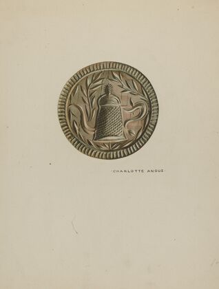 Pa. German Butter Mold