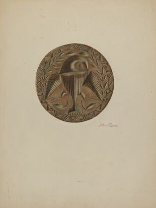Pa. German Butter Mold
