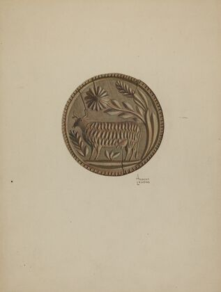 Pa. German Butter Mold