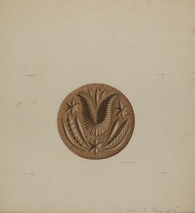 Pa. German Butter Mold
