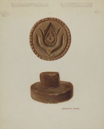 Pa. German Butter Mold