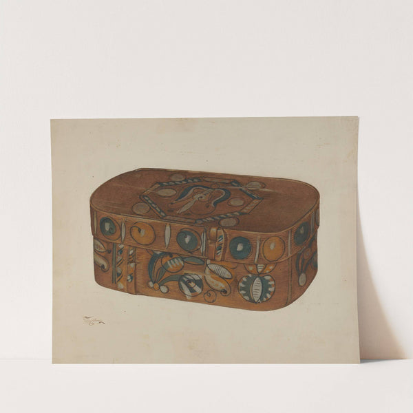 Pa. German Cap Box by Rolland Livingstone