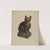 Pa. German Chalkware Cat by Mina Lowry