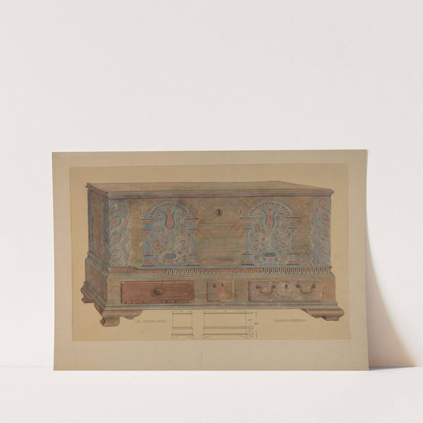 Pa. German Chest by Elmer G. Anderson