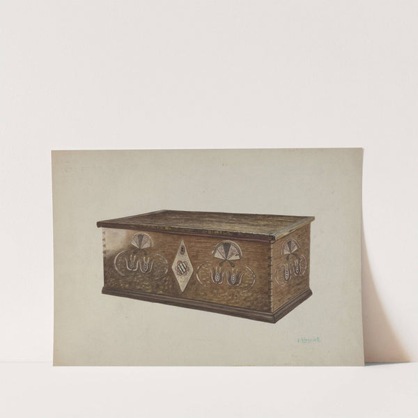 Pa. German Chest by Luther D. Wenrich