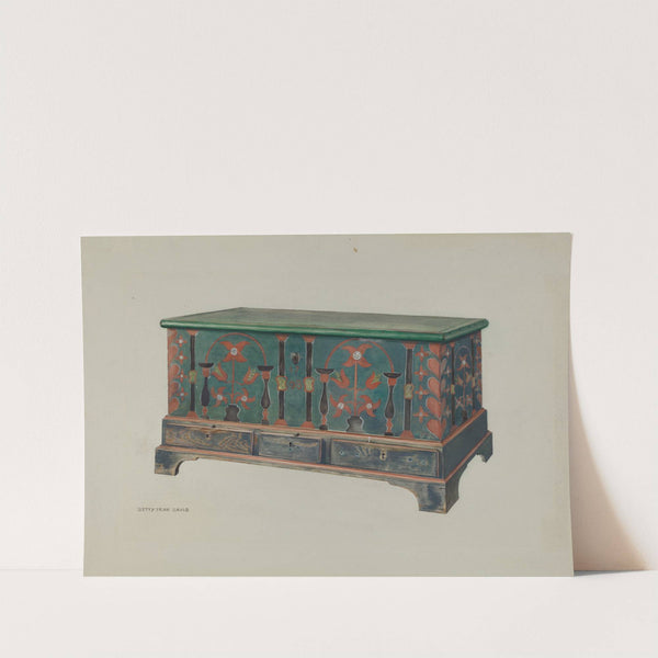 Pa. German Chest by Betty Jean Davis