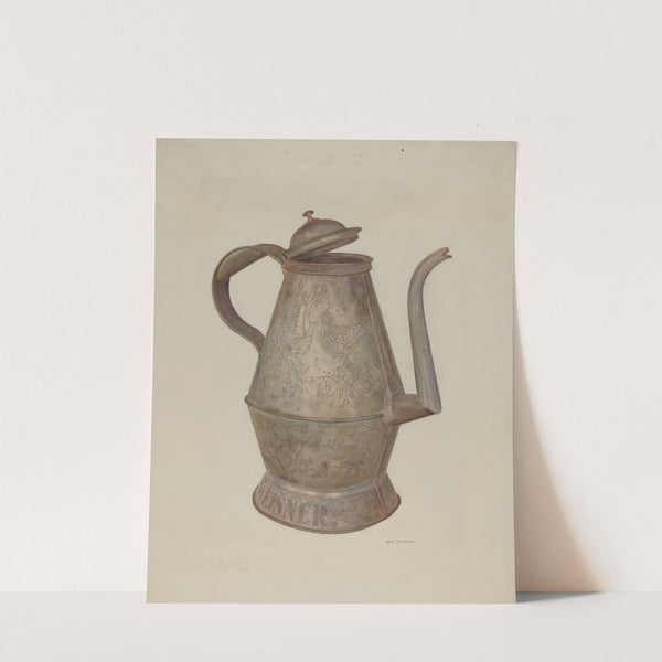 Pa. German Coffee Pot by Carl Strehlau