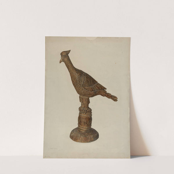 Pa. German Eaglet (c. 1941) by Hester Duany