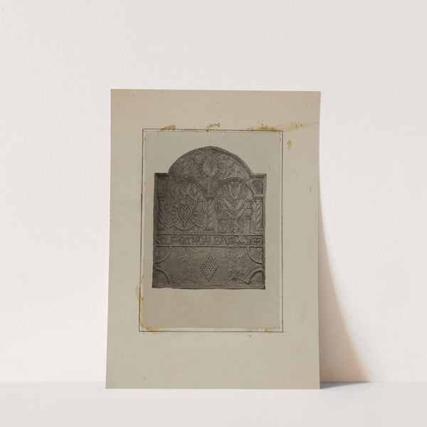 Pa. German Fire Back by Charles Von Urban