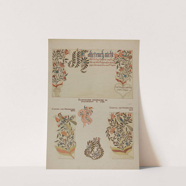 Pa. German Fractur Designs by Page Coffman