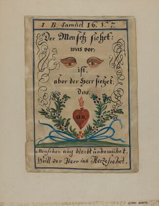 Pa. German Illustrated Fractur