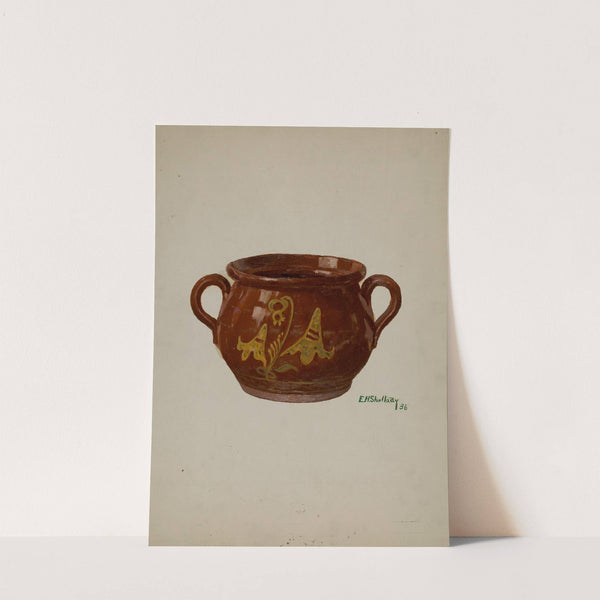 Pa. German Jar by Eugene Shellady