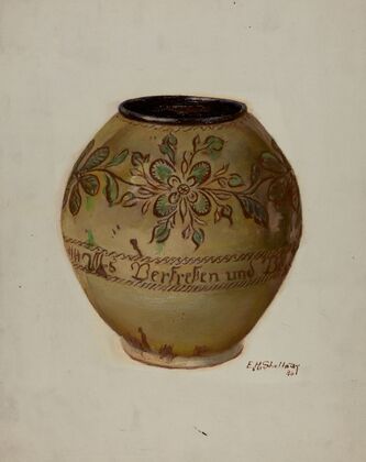 Pa. German Jar