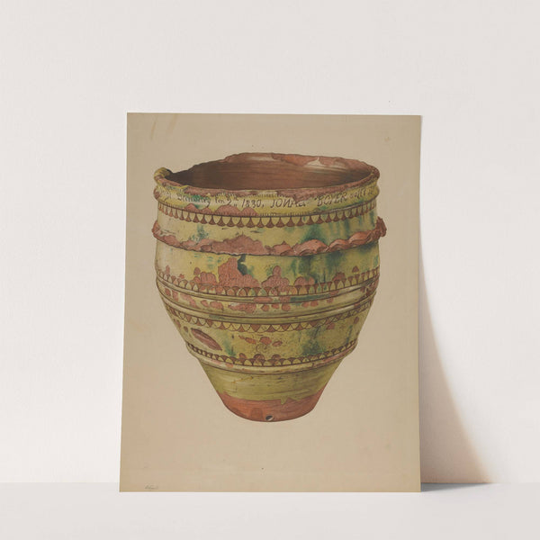 Pa. German Jardiniere by Giacinto Capelli