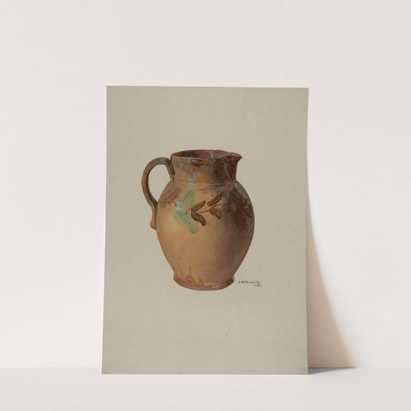 Pa. German Jug by Eugene Shellady