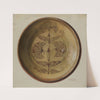 Pa. German Pie Dish by Charlotte Angus