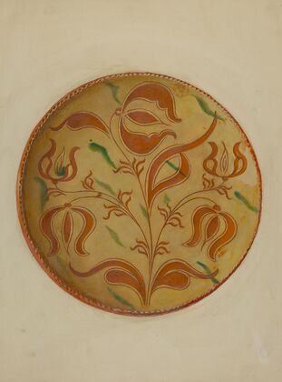 Pa. German Pie Dish