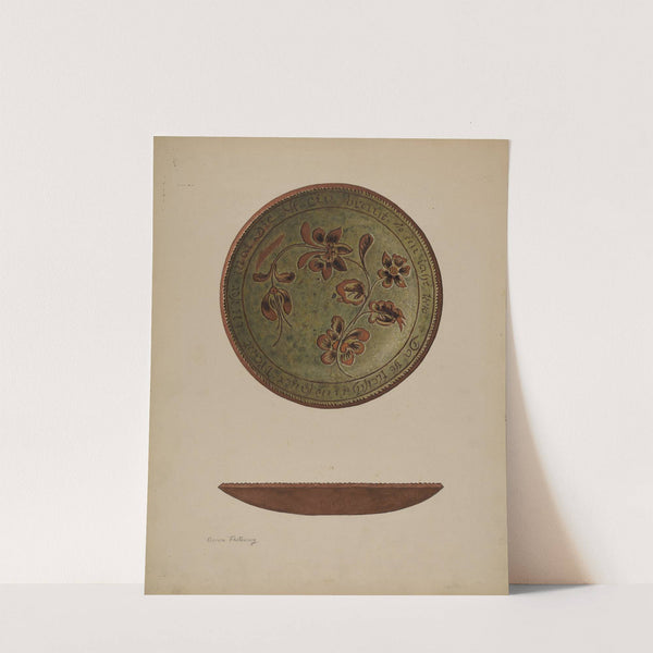 Pa. German Plate by Aaron Fastovsky