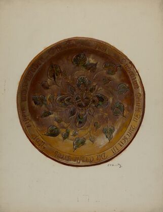 Pa. German Plate