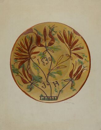 Pa. German Plate