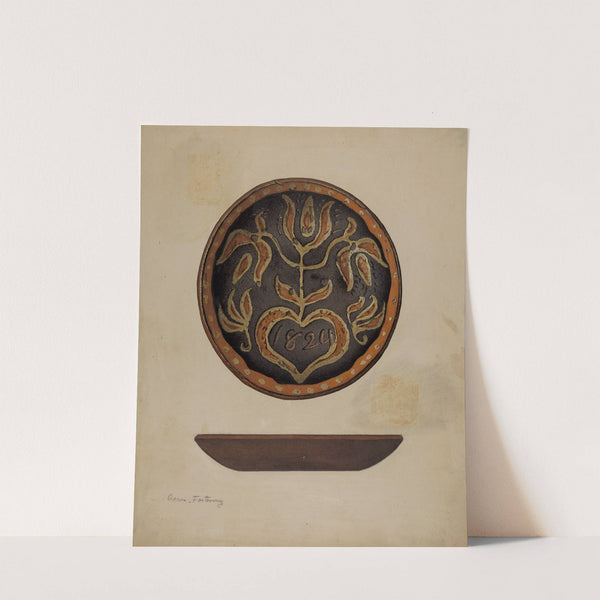 Pa. German Plate by Aaron Fastovsky