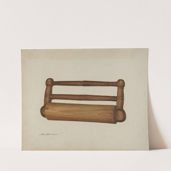 Pa. German Rolling Pin by Frank Budash