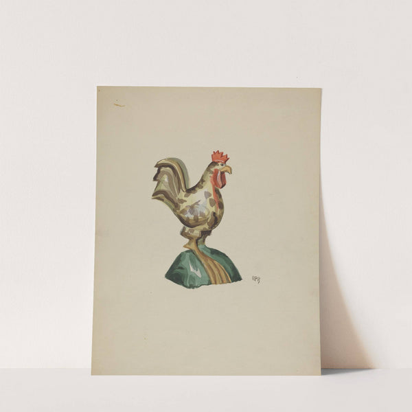 Pa. German Rooster by Raoul Du Bois