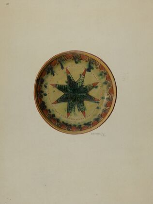 Pa. German Small Plate