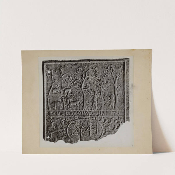 Pa. German Stove Plate by Charles Von Urban