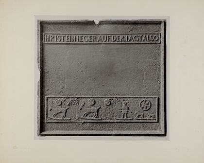 Pa. German Stove Plate — size preview