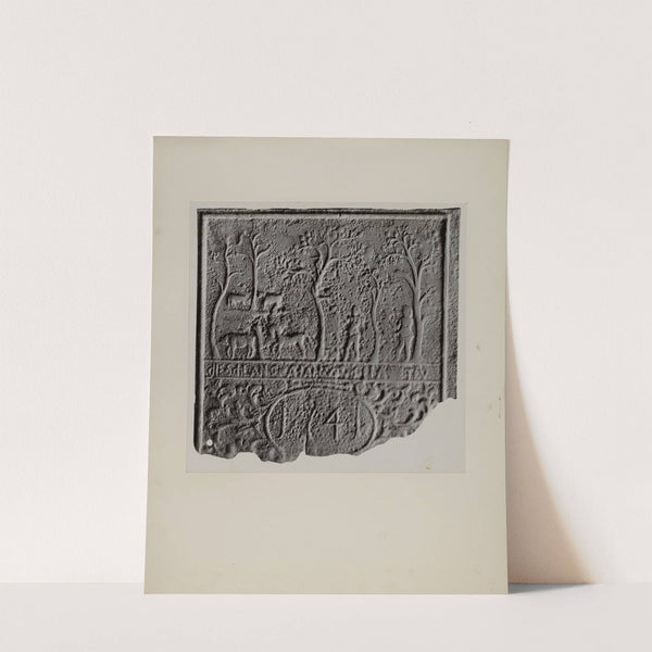 Pa. German Stove Plate by Charles Von Urban