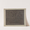 Pa. German Stove Plate by Austin L. Davison