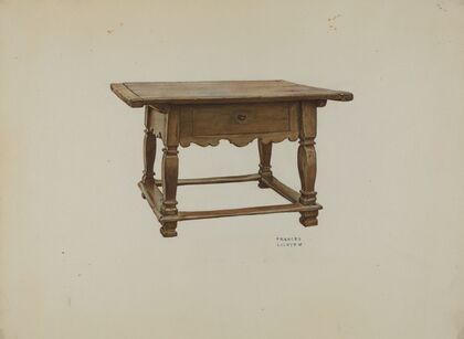 Pa. German Table