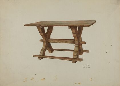 Pa. German Table