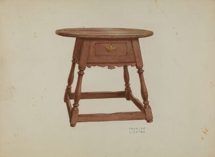 Pa. German Table