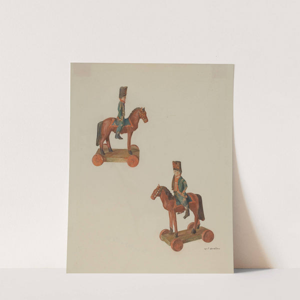 Pa. German Toy Soldier by Carl Strehlau