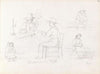 På kafé i Terracina (1842)
