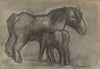 Paard met veulen (1947)