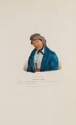 PACHE-E-PO; A Pottowattomie Chief (1835)