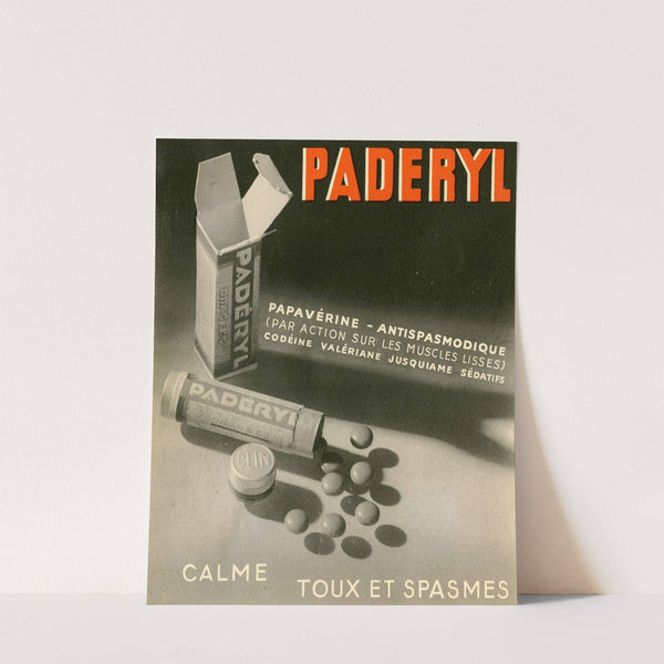 Padéryl (1935) by Laboratoires Clin, Comar &amp; Cie
